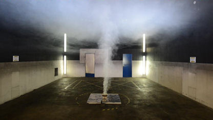 A smouldering fire test