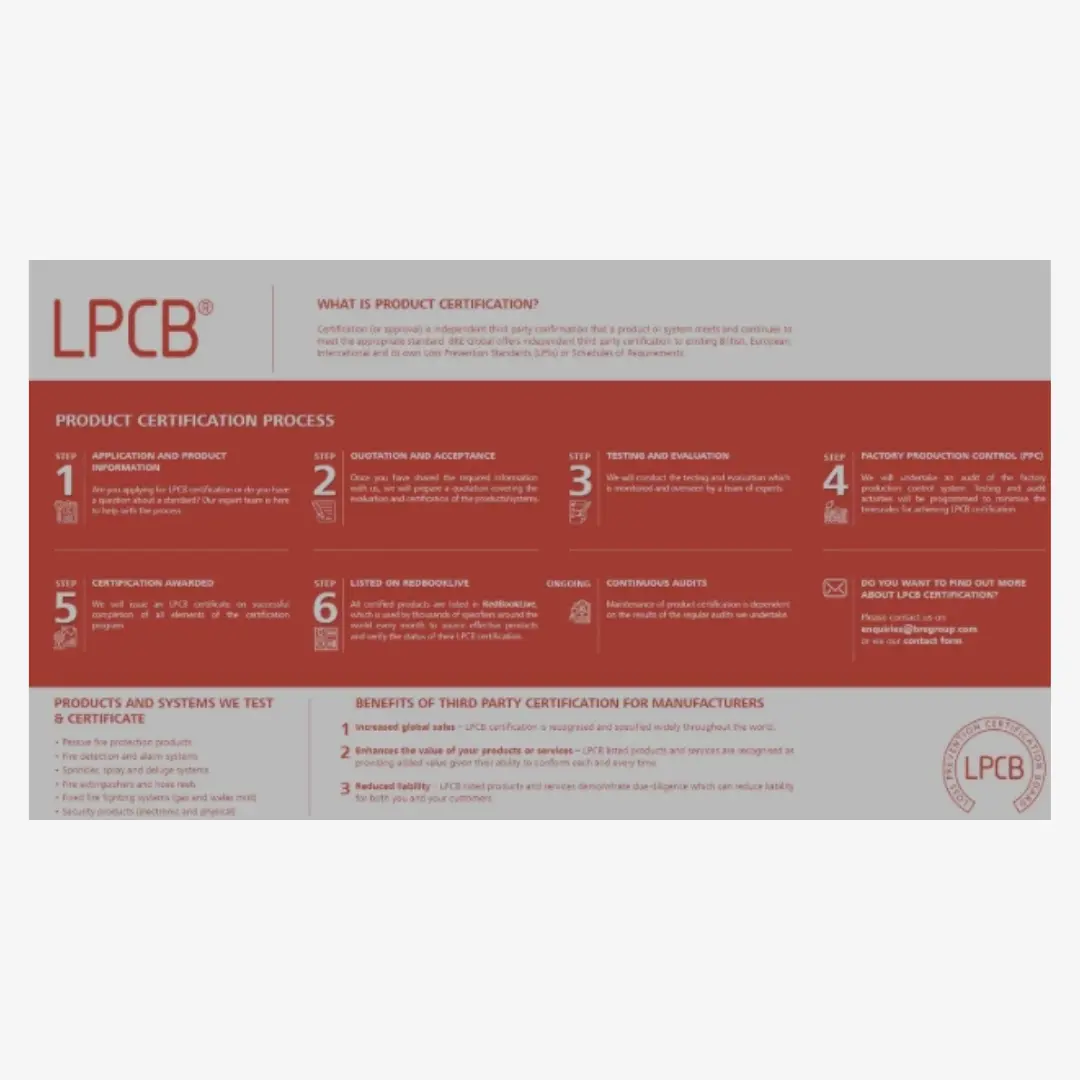  LPCB product certification process
