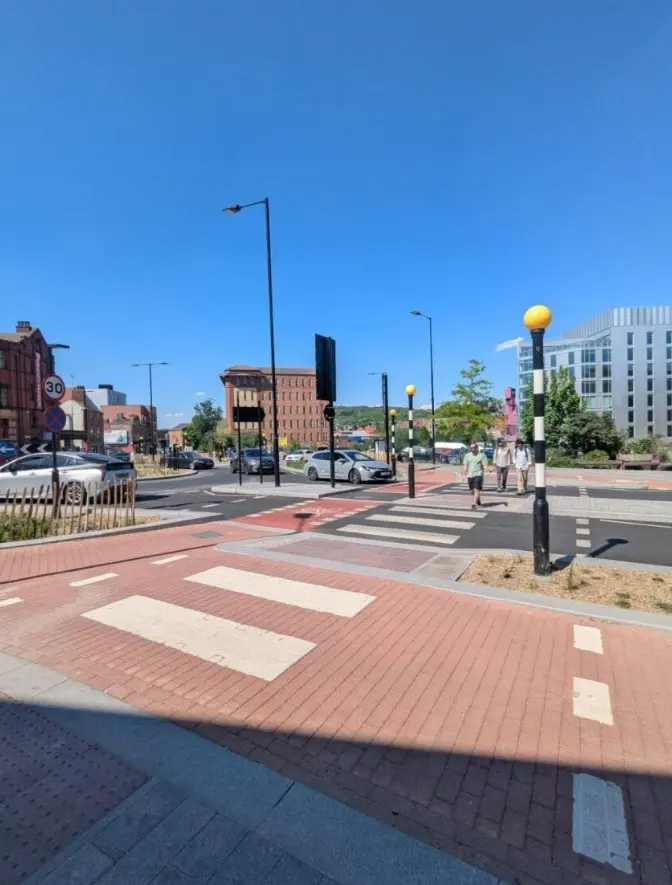 BREEAM Infrastructure Sheffield TCF1 urban regeneration 