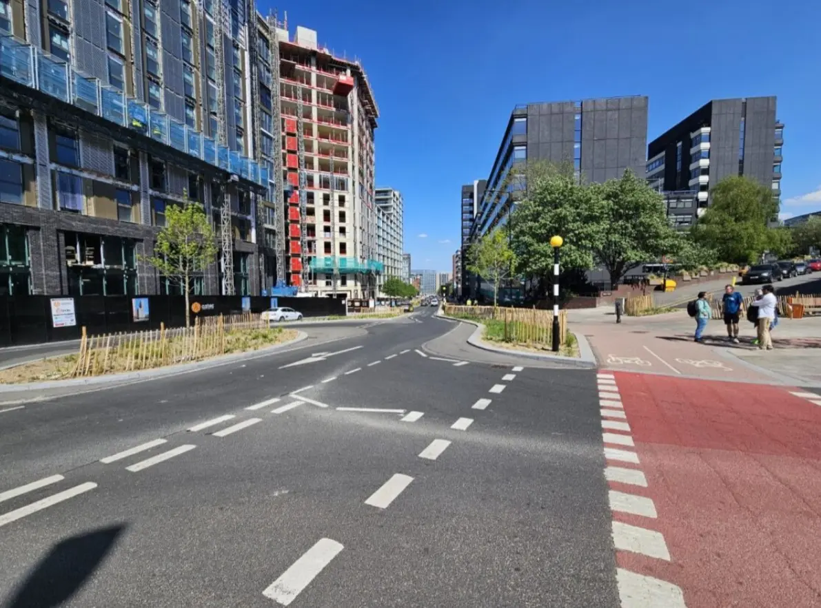 BREEAM Infrastructure Sheffield TCF1 urban regeneration 