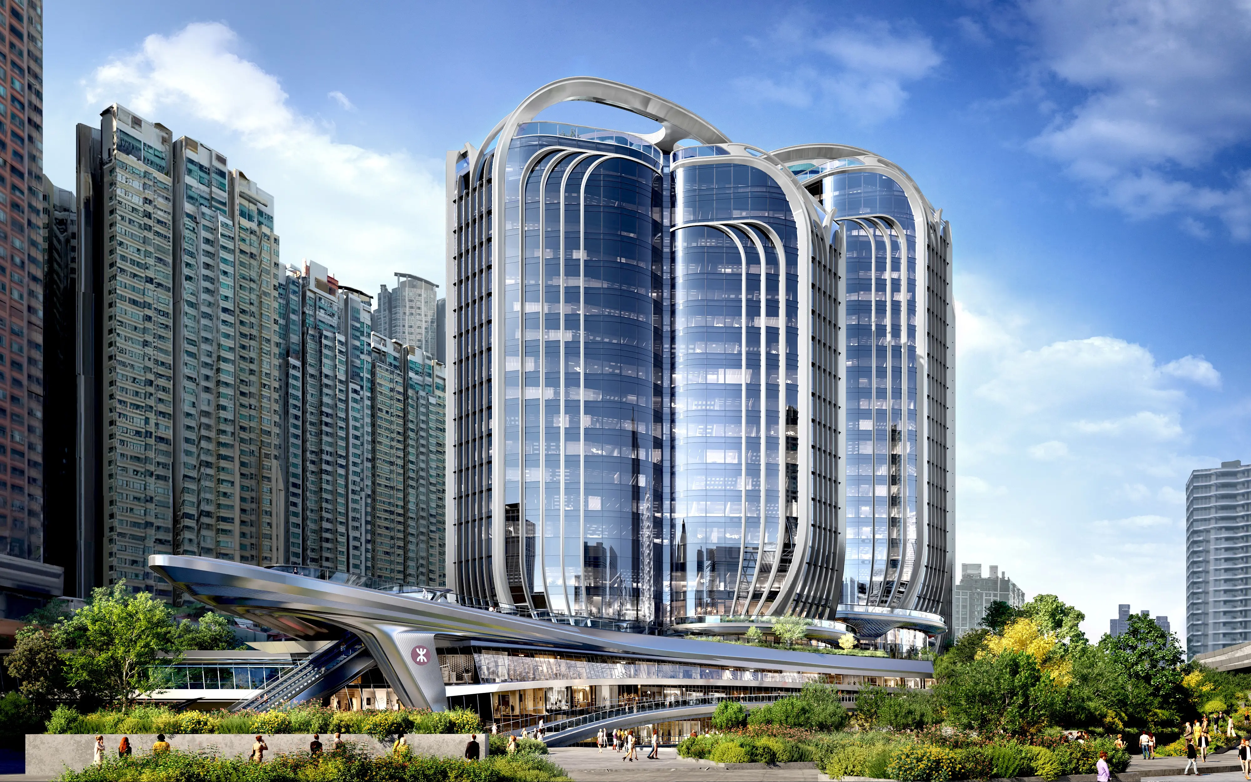 BREEAM Commercial Award - Retail Topside Property Development at West Kowloon Station XRL