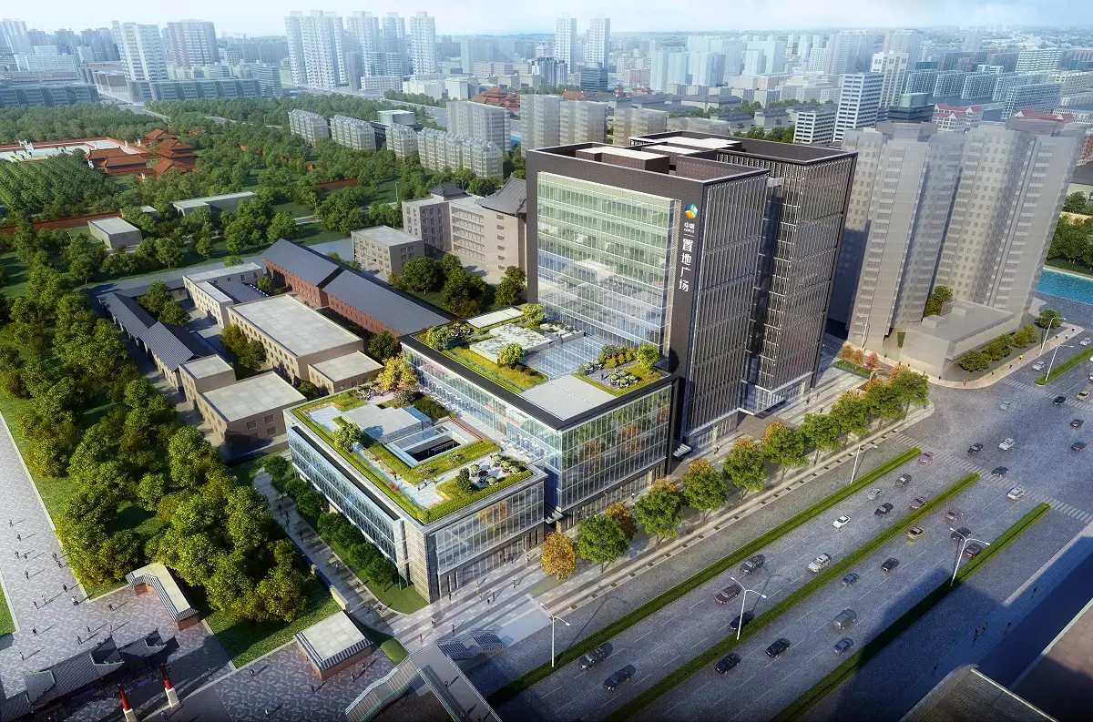 Cofco Landmark building in China
