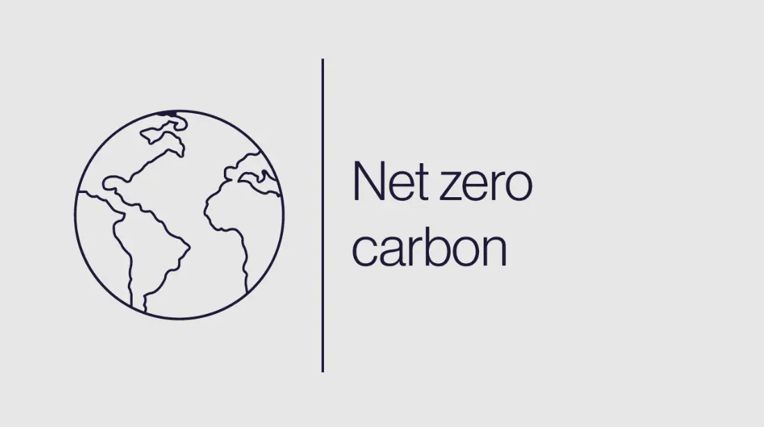 Net zero carbon
