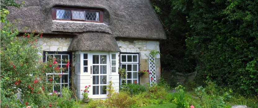 house with children